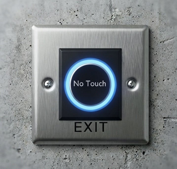 Infrared Sensor Touchless Exit Button