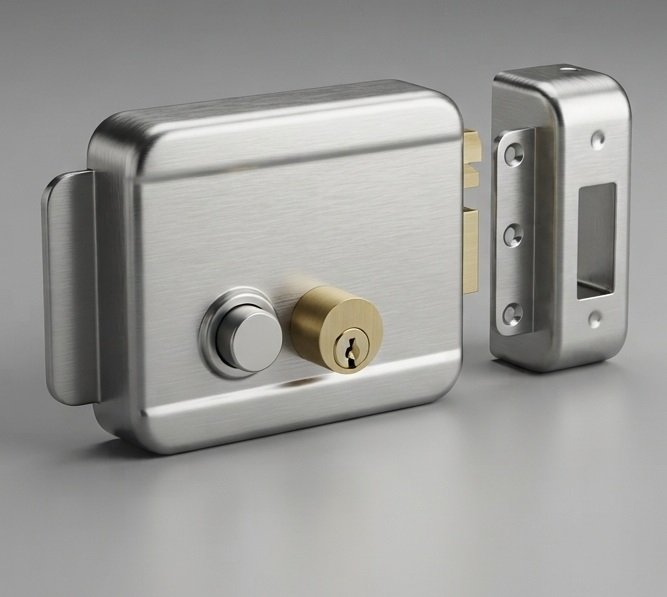 small door rim lock(No Fixed Cylinder)