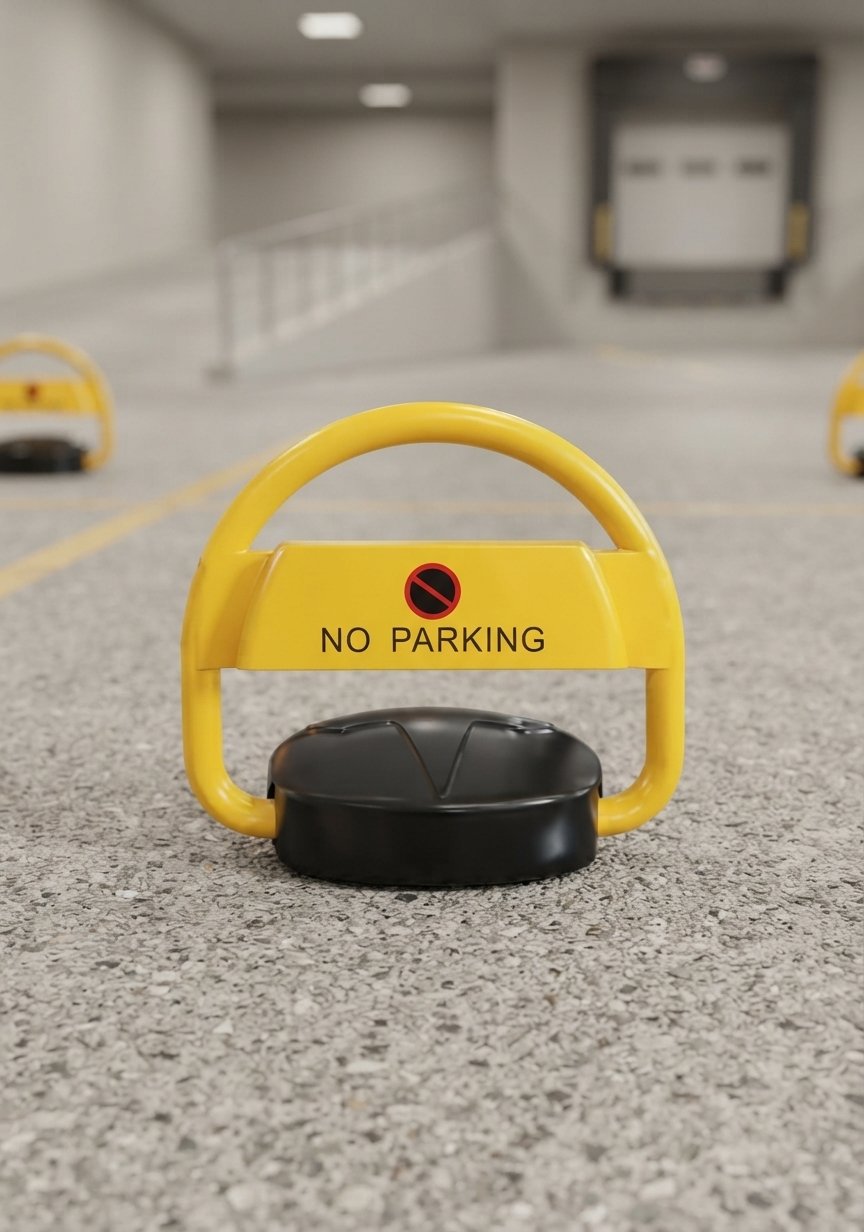 Plock1-Solar Parking lock Small Motor and Solar Batteries